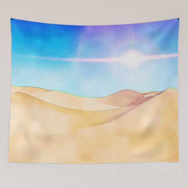 Item preview, Blue Sky Bright Light Desert, White Light, Spiritual Light designed and sold by iASunshine.