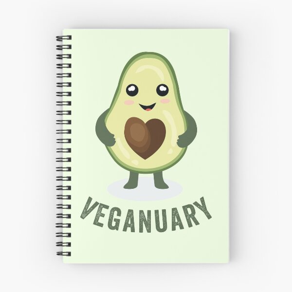 Item preview, Veganuary Avocado designed and sold by cutefungifts.