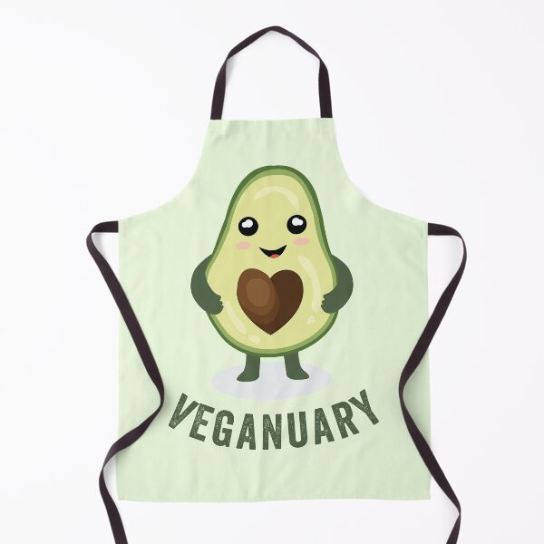 Item preview, Veganuary Avocado designed and sold by cutefungifts.