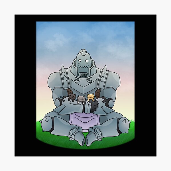 alphonse elric with kittens