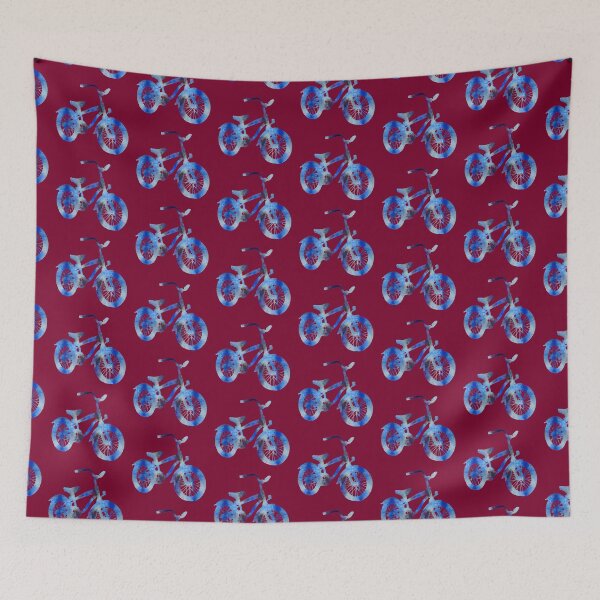 Item preview, Blue bicycle  designed and sold by Manitarka.