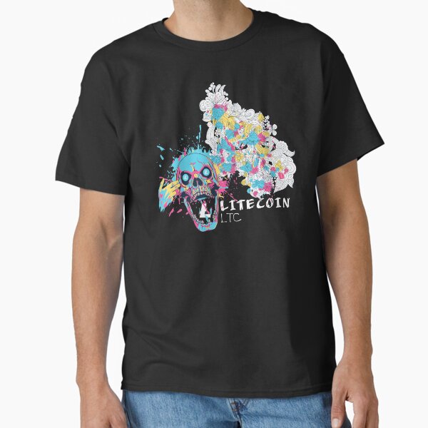 Artikel-Vorschau von Mind Blown Litecoin LTC Kryptowährung, designt und verkauft von Bitcoin-Fashion.