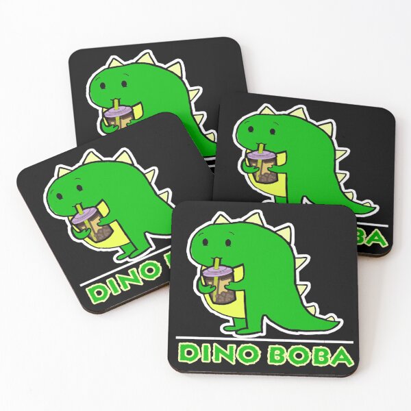 Item preview, Cute Dino Boba - With Text designed and sold by KirkyEdits.