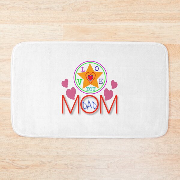 Item preview, Love you Mom Dad designed and sold by 59SHOP24.