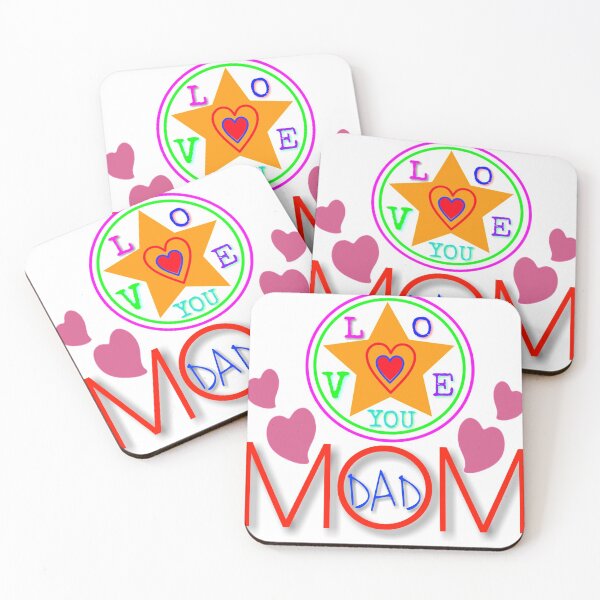 Item preview, Love you Mom Dad designed and sold by 59SHOP24.