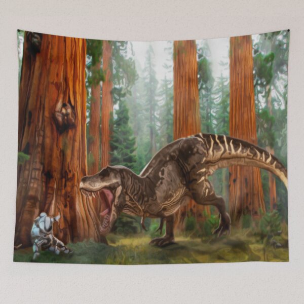 Item preview, Dinosaur vs Astronaut designed and sold by Gheofast.