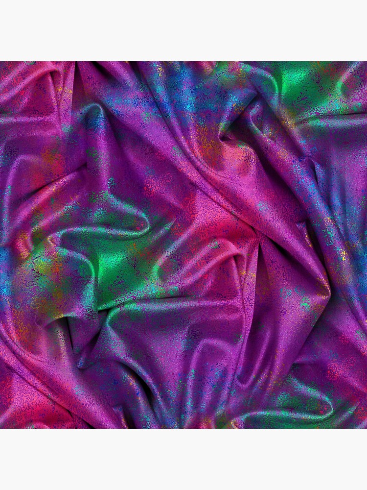 "Colorful Paint Satin Sheets " Poster by Inspireaglow Redbubble