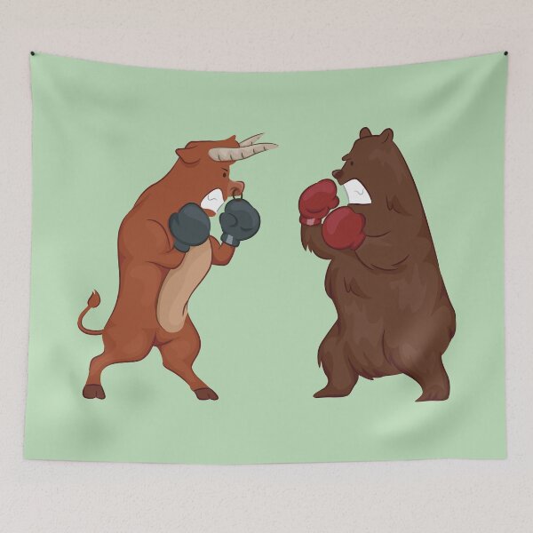 Item preview, Bull and Bear Fight designed and sold by AeroAstro.