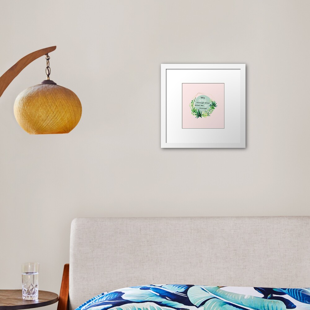 Item preview, Framed Art Print designed and sold by Dollfacedesign.