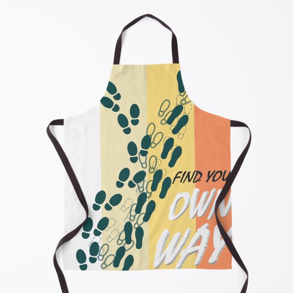 Item preview, COOL FIND YOUR OWN WAY FOOTSTEPS Design designed and sold by TheVirtualShop.