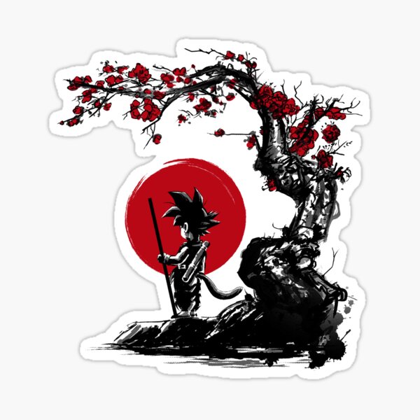Saiyan sous le soleil Sticker