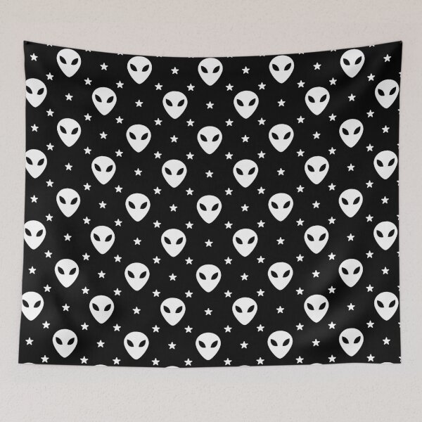 Item preview, Aliens and Stars Scifi Pattern designed and sold by mrhighsky.
