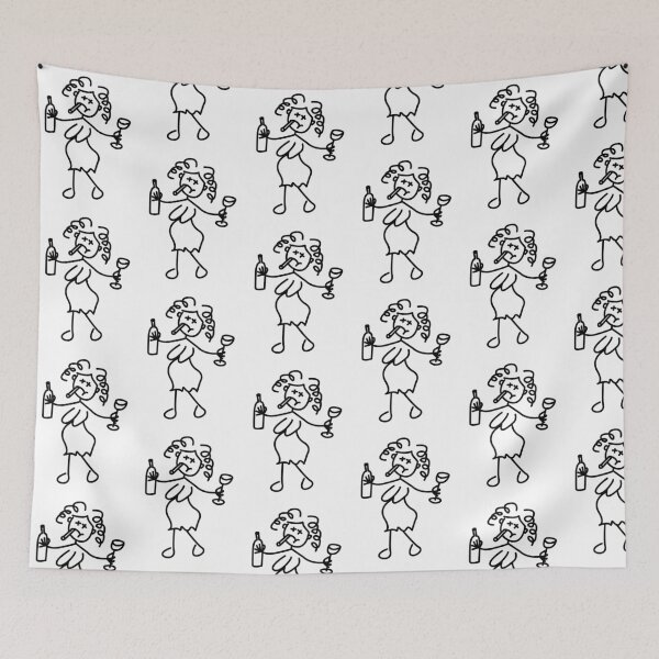 Item preview, Drunk Mum - My (dysfunctional) Family Bumper Stickers designed and sold by Jane McDougall.