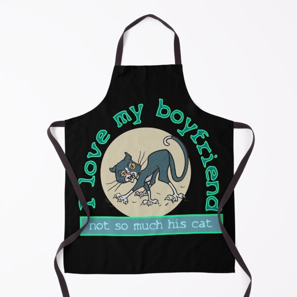 Item preview, I love my boyfriend, not so much his cat. designed and sold by sandpiperstudio.