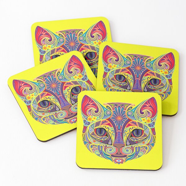 Item preview, Neon cat designed and sold by Teodosija.