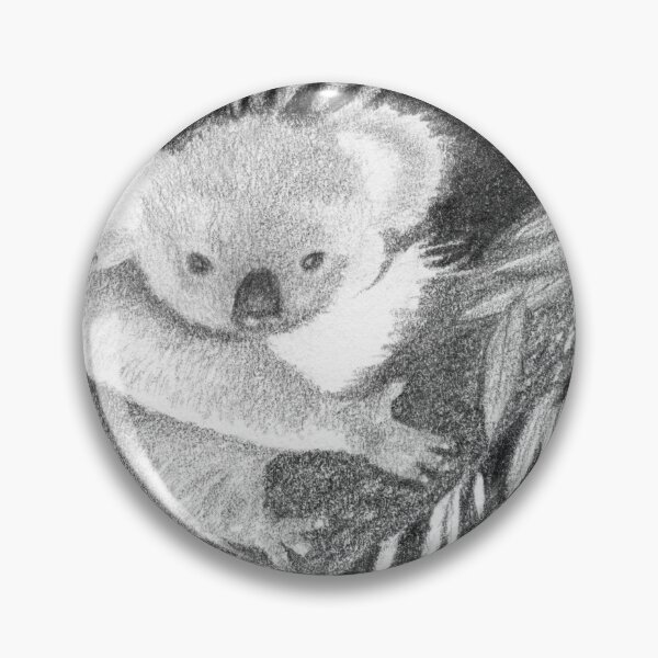 Item preview, Koala at Night Pencil Sketch designed and sold by Jane McDougall.