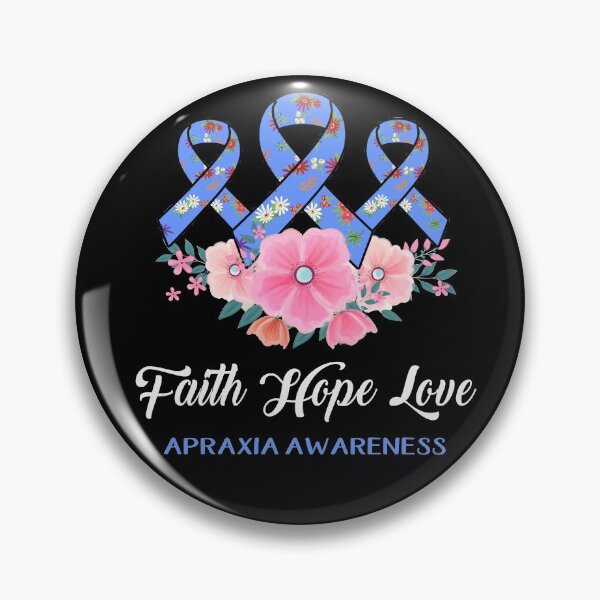 Item preview, Faith Hope Love Apraxia Awareness designed and sold by frechettee.