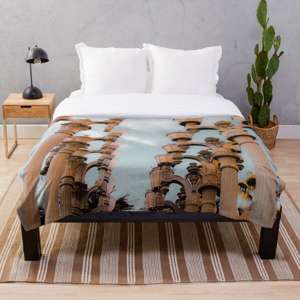 Item preview, Urban Light LACMA Los Angeles California USA with blue sky designed and sold by Mrvell.