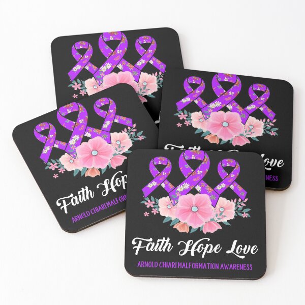 Item preview, Faith Hope Love Arnold Chiari Malformation Awareness designed and sold by frechettee.