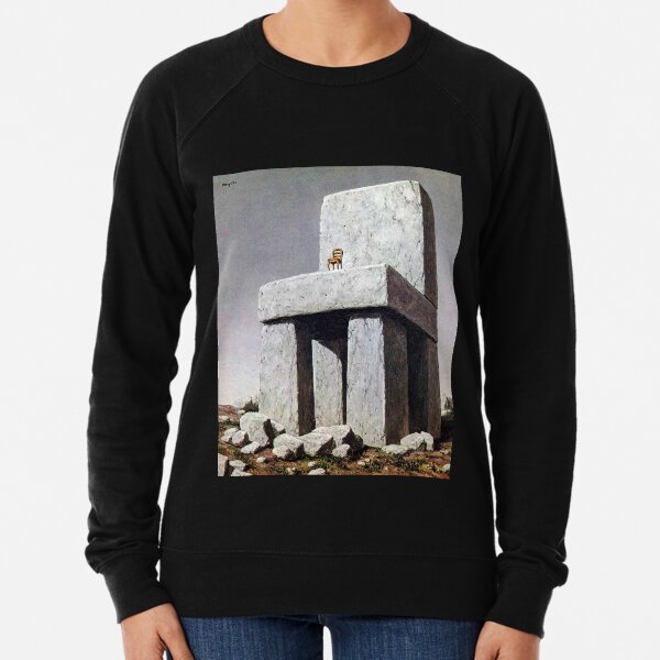 Rene Magritte - The Legend Of The Centuries Lightweight Sweatshirt