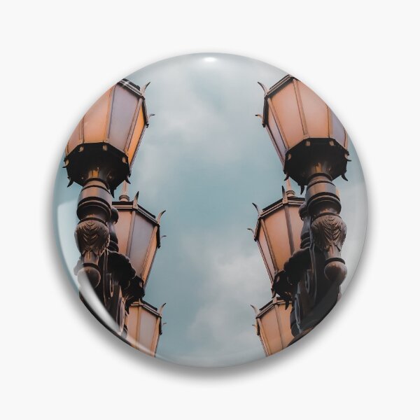 Item preview, Urban Light with blue sky LACMA Los Angeles California USA designed and sold by Mrvell.
