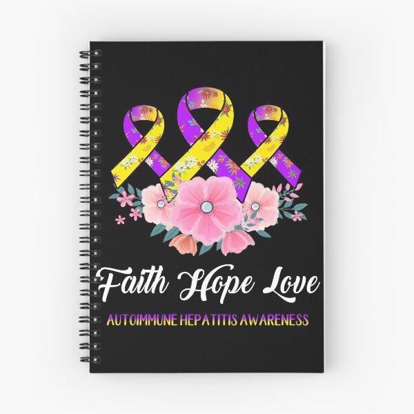 Item preview, Faith Hope Love Autoimmune Hepatitis Awareness designed and sold by frechettee.