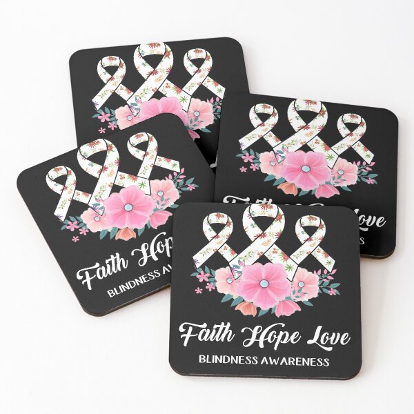 Item preview, Faith Hope Love Blindness Awareness designed and sold by frechettee.