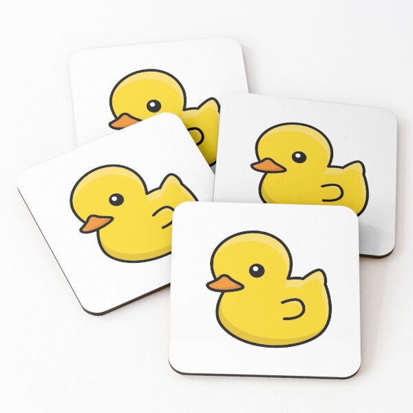 Item preview, Yellow cute Duck animal kawaii cartoon designed and sold by griconut.