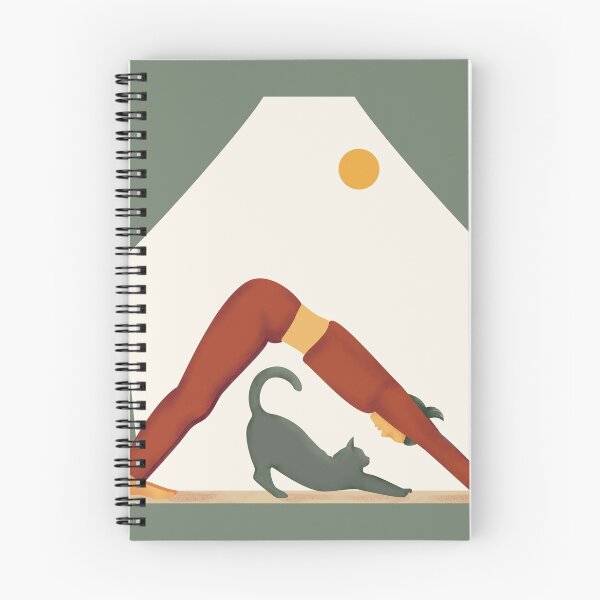 Item preview, Downward cat | Yoga with pet designed and sold by Dziepdesigns.
