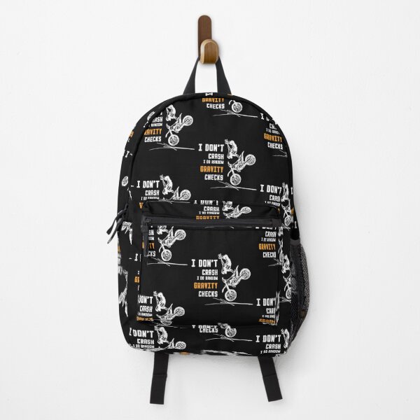 Item preview, I Don't Crash I Do Random Gravity Checks Motocross designed and sold by Sujitra  Romyen.