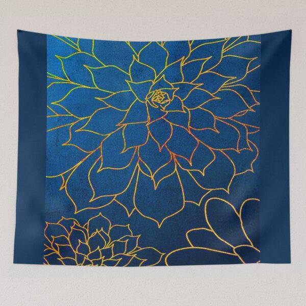 Item preview, CHIC BLUE BOHEME designed and sold by ELEGANZZIA.