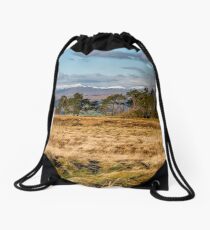 Central Scotland Scenery Drawstring Bag