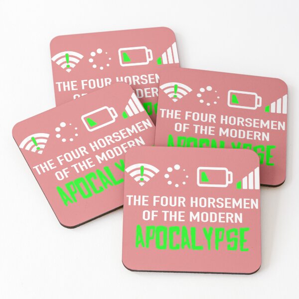Item preview, The Four Geeky Horsemen designed and sold by DuongBui.