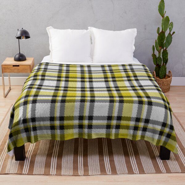 Item preview, Yellow White and Black Plaid designed and sold by MarkUK97.