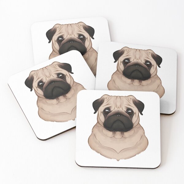 Item preview, Pug Pet Print designed and sold by Mizea.