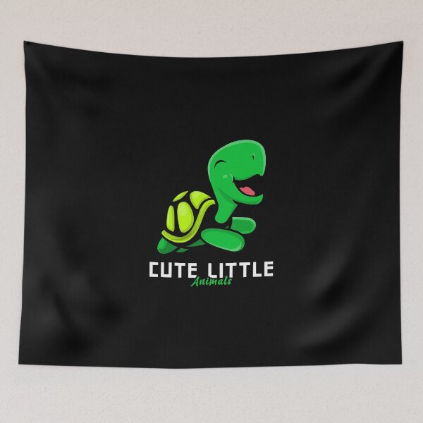 Item preview, Cute Little Animals - Turtle designed and sold by greenchimp.
