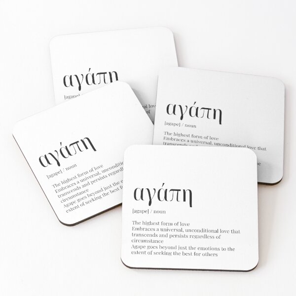 Item preview, Agape greek definition for love designed and sold by mirtoth.