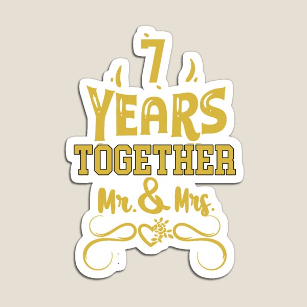 7th Wedding Anniversary Gifts For Him Her - 7th Wedding