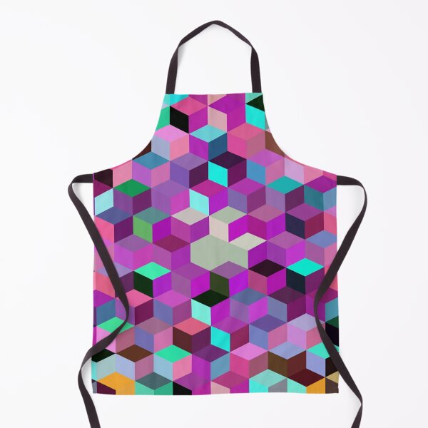 Item preview, Cute Colourful Cubes Abstract Background funny gift for digital art lovers designed and sold by AYACHI90.