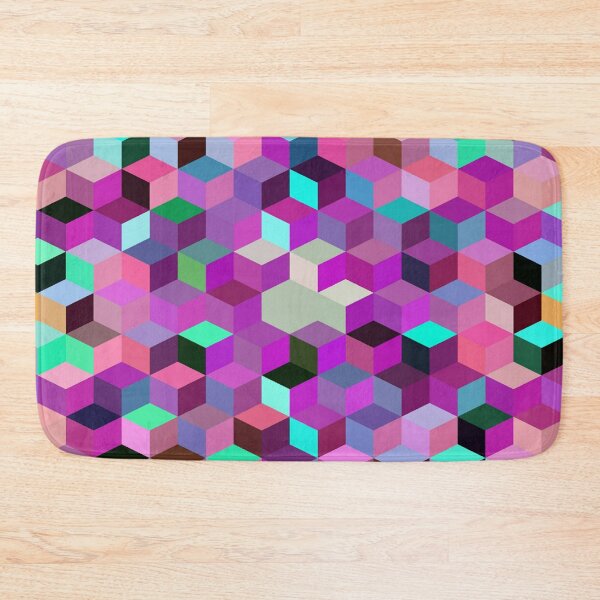Item preview, Cute Colourful Cubes Abstract Background funny gift for digital art lovers  designed and sold by AYACHI90.