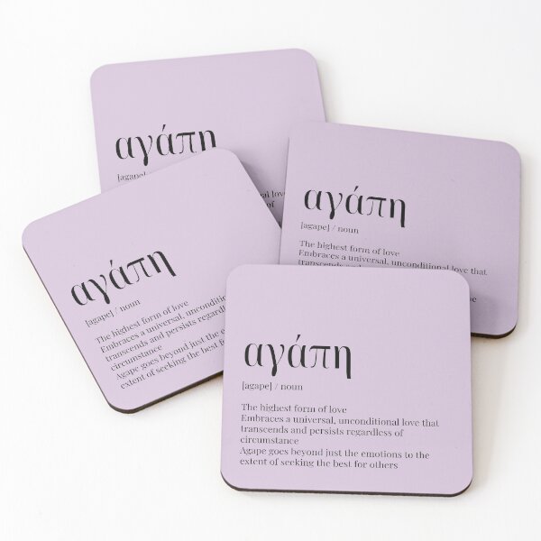 Item preview, Agape greek definition for love designed and sold by mirtoth.