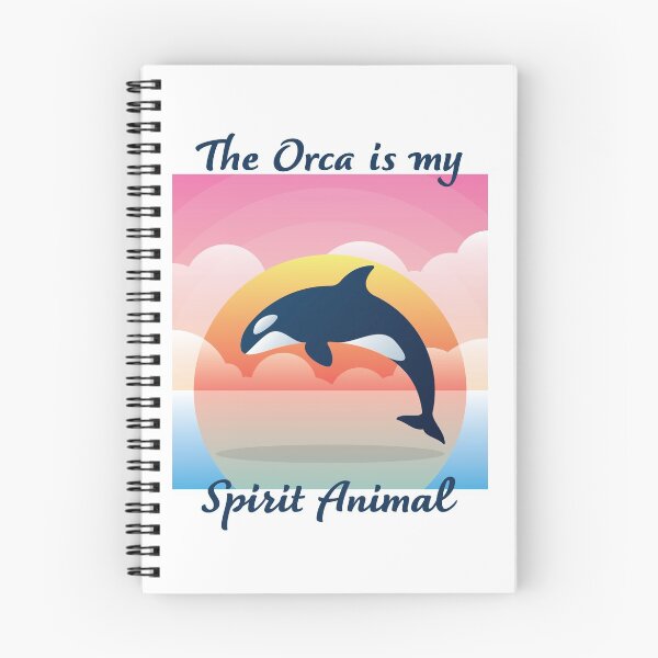 Item preview, The Orca Is My Spirit Animal designed and sold by GeekHeadDesigns.