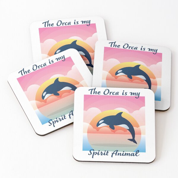 Item preview, The Orca Is My Spirit Animal designed and sold by GeekHeadDesigns.
