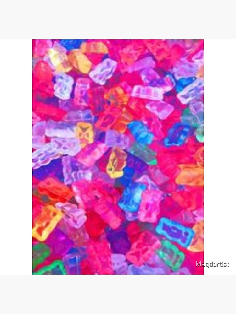 Discover gummy bears Premium Matte Vertical Poster