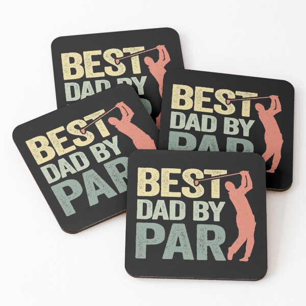 Item preview, Best Dad by Par Funny Golf Lover Dad Golf Clubs designed and sold by joykart.