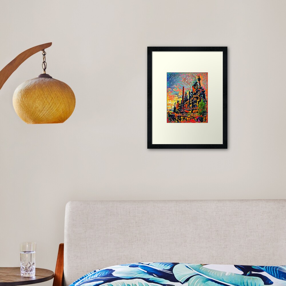 Item preview, Framed Art Print designed and sold by saintiro.