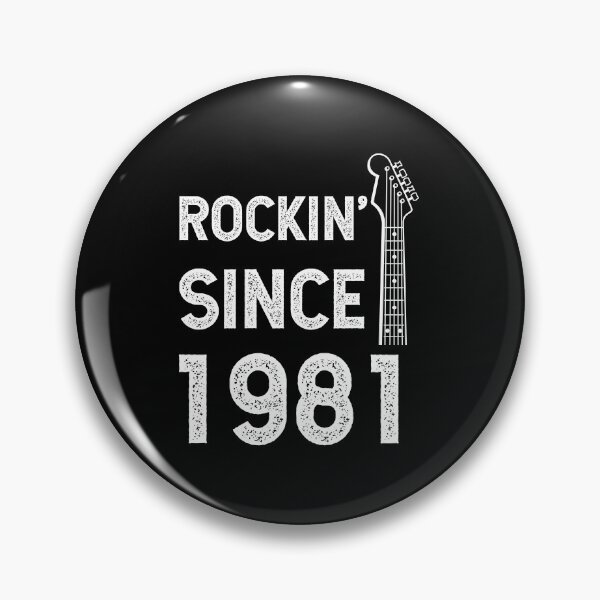 Item preview, Gift for 39 Year Old: Classic Rock 1981 39th Birthday designed and sold by DiogoCalheiros.