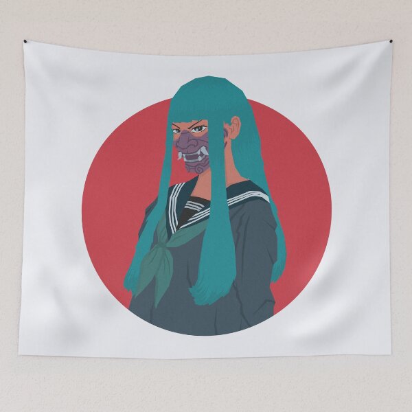 Item preview, Samurai School Girl designed and sold by MythoCulture.