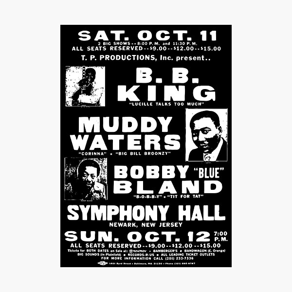Item preview, Blues Music poster  designed and sold by designwowow.