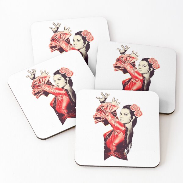 Item preview, Lola Flores Red Dress Transparent Background designed and sold by JmB Folkloricas.